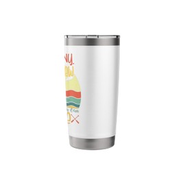 Love Many Trust Few Always Paddle Your Own Canoe Funny Canoe Stainless Steel Insulated Tumbler