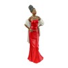 Ebony Treasures Elegant Evenings: Lady in Red African American Collectible