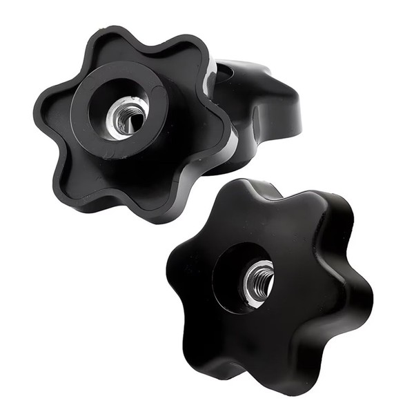 SYDARSYN M14 Through Hole Star Knobs Internal Thread Knurled Knob