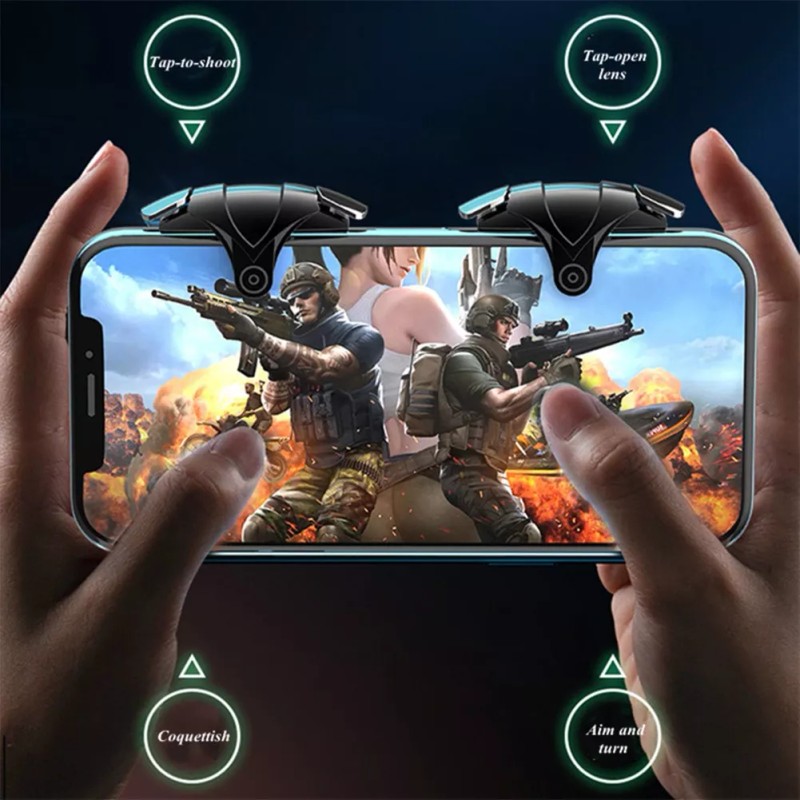 G12 Gamepad Disparador Soros G12 Teléfono Gatillos Mando L1 R1