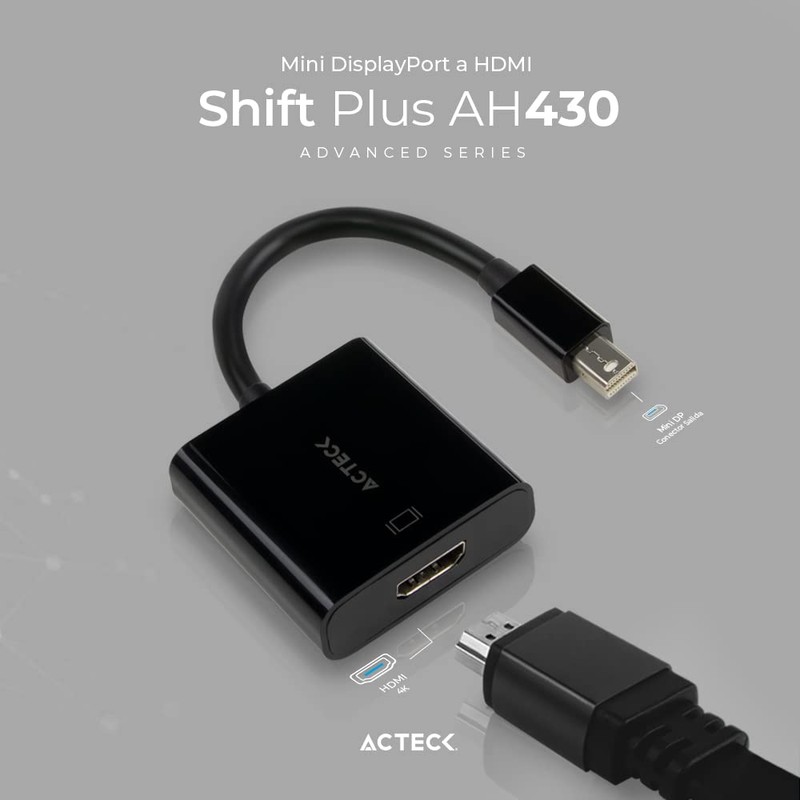 Adaptador Mini DisplayPort a HDMI Shift Plus AH430 / Para