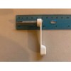 CRL Sliding Patio Door Latch Lever for Milgard, Almond (Almond