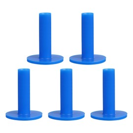 PATIKIL 3.27" Rubber Golf Tees, 5 Pack, Tall Practice Training Driving Range Tees, Stable Ball Holder, Outdoor Indoor Hitting Cushion, for Backyard, Blue
