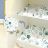 HAOKHOME Shelf Liner and Cabinet Liner Boho Leaf, Self-Adhesive Drawer