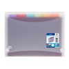 OXFORD Tahiti A4 Document Folder with Bellows, 12 Compartments, Polypro