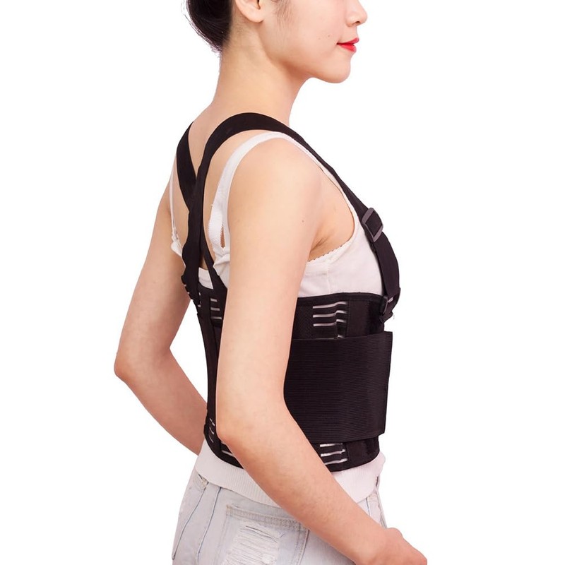 HEALLILY Rib Fixation Belt Adjustable Chest Brace for Broken Ribs