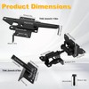 Stainless Steel Self Closing Gate Hinge and Latch, Heavy Duty