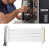 PCIE 4.0 X16 Extender 128GB/bsp Right Angle EMI Shielding Plug