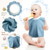 Foaincore 6 Pcs Pullover Baby Bibs Cotton Terry Toddler Absorbent