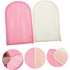 Hemobllo Guantes Exfoliantes de Baño 2 Piezas para Ducha y