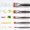 Artify 5 Pcs Professional Grainer Brush Set for Textured Painting