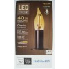 Kichler LED 40W/2.5W CA10 Medium Filament-Amber