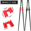 10 Pieces Reusable Chopstick Helpers Training Chopsticks Hinges Connector Reusable