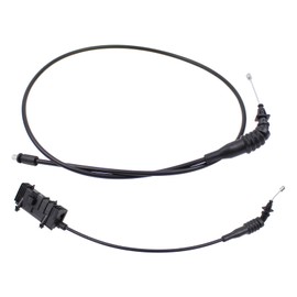 ApplianPar 2Pcs Front Driver and Passenger Side Hood Release Cable for Fusion 2017 2018 2019 2020