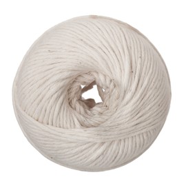 HIC Kitchen Chef-Grade Cooking Twine, 16-Ply Natural Cotton, Approx. 200-Feet