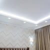 HAVA Pack of 10 LED spotlights, GU10, 3 W, glass,