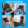 HC Life Asiento Cojin Coxis + Cojin Espuma Silla Correa