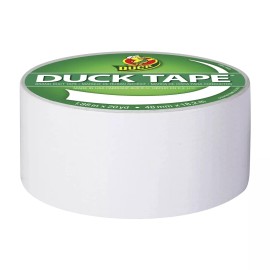Duck Color Duck Tape Brand Duct Tape, 1.88 in. x 20 yd., White