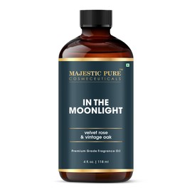 MAJESTIC PURE Velvet Rose & Vintage Oak Premium & Free from Mineral Oil | Rose, Oak & Musk Oil used in Diffuers, DIY, Self Care | 4 Fl Oz