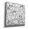 Epic Graffiti 'Coloring Book Dogs' by Epic Portfolio, Canvas Wall