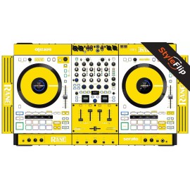 Rane Four Skin | 7 Bold Color Blocking Choices | Protective Decal | StyleFlip - Yellow Skin