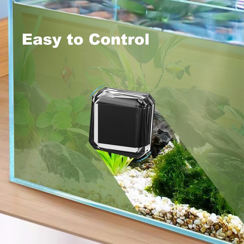Carefree Fish Aquarium Small Super Magentic Cleaner Fish Tank Algae
