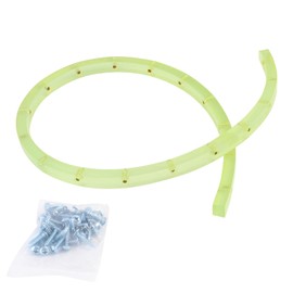 JCFANTS 39 inch Flexible Curve Template, Woodworking Profiling Strip, Professional Contour Flexible Curve Tool Ideal for Wood Curve Pattern Making Tools, Router Template (Green)