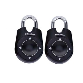 Master Lock 1500iD 2 Pack 2-1/8in. Wide Speed Dial Directional Combination Padlock