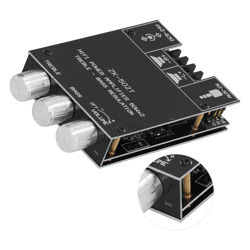 Power Amplifier Board Module Bluetooth Stereo Dual Channel AMP with