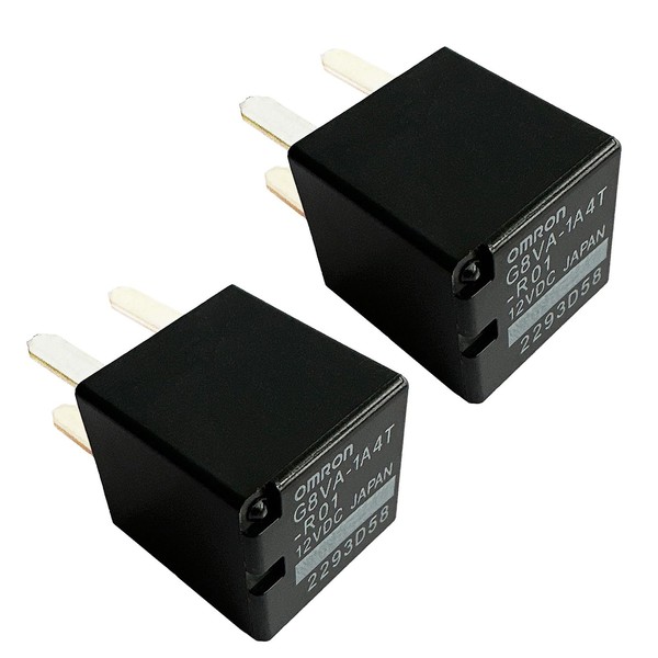 2Pcs G8VA-1A4T-R01 20A 12VDC Automotive Relay 4-pin SPST