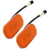 BIAREN 2x Side Marker Light Lamp Lens For Ford Transit