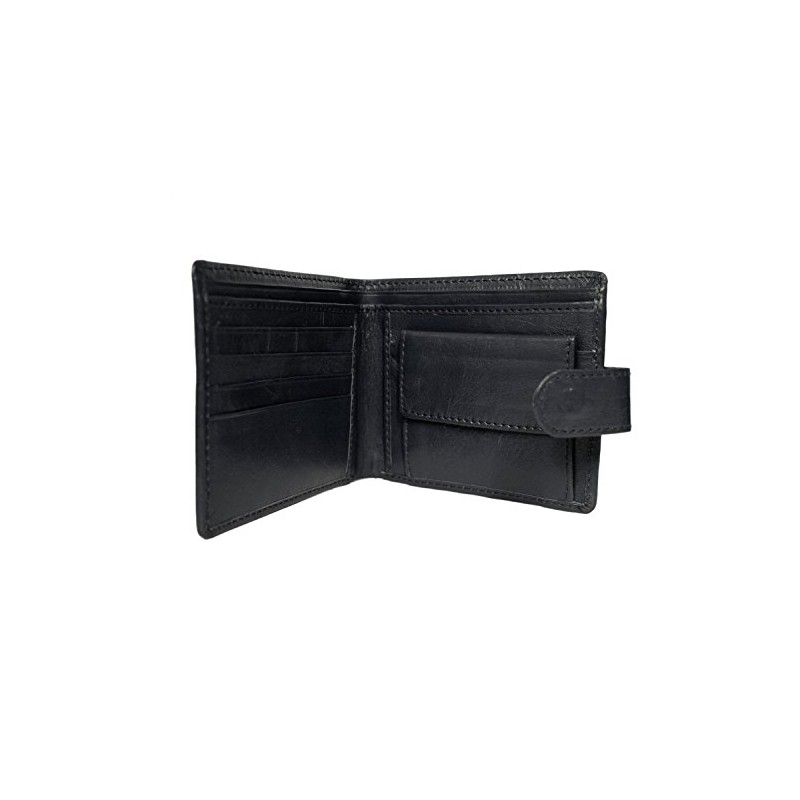 Manchester United Football Club Black Leather Wallet