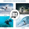 Carcasa Impermeable, para Osmo Action 3, Carcasa Protectora de Buceo