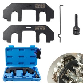 303-1655 Camshaft Holding Tool, Ford 3.5 Timing Tool Kit Compatible with Ford 3.5L EcoBoost Upgraded GT F-150 Expedition Lincoln Navigator, with Cylinder Head Screw Removal Socket