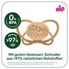 NIP Butterfly: Skin & Tooth-Friendly Dummy, Flat Teat, Soft &