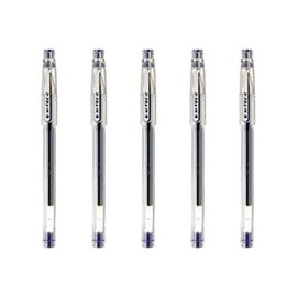 Pilot Hi-Tec-C 04 Gel Ink Pen, Ultra Fine Point 0.4mm, Blue Ink, LH-20C4, Value Set of 5