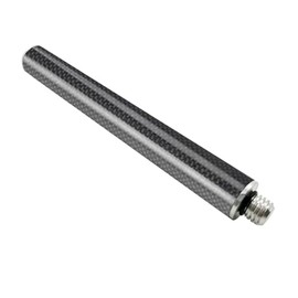 Carbon Fiber Extension Pole Rod 5/8-11 Threads Screw Mount Telescopic Pole Extender for Level GPS RTK Surveying GNSS Robotics Antenna Height Measurement Tripod Stabilizer (30cm/11.81")