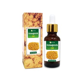 Fenugreek Oil (Trigonella foenum) Essential Oil 100% Pure & Natural - Undiluted Uncut Cold Pressed Aromatherapy Premium Oil - Therapeutic Grade - 15 ML Dropper