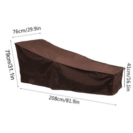 Thick Fabric Material Garden Patio Furniture Cover Super Light Convenient to Storage Sofa Cover Waterproof Lounge Chair Covers, Furniture Cover Chair CoversPatio