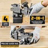 Updated 2-In-1 Bench Vise or Table Vise 4.5 Inch, Clamp