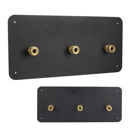 Universal Foam Cannon Holder - Wall-Mounted Organizer for Garage & Mobile Detailing, Holds 3 Foam Cannons, Spray Bottle Holder, Compatible with 1/4” Quick Connect (Universal)