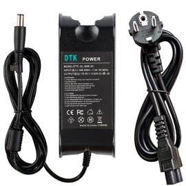 DTK® Ladegerät LA90PM111 19,5V 4,62A 90W Notebook Laptop Ladekabel AC Netzteil für Dell inspiron XPS Stecker Ladegeräte Netzteile für tragbare Computer Stromversorgung [7.4mm*5.0mm]