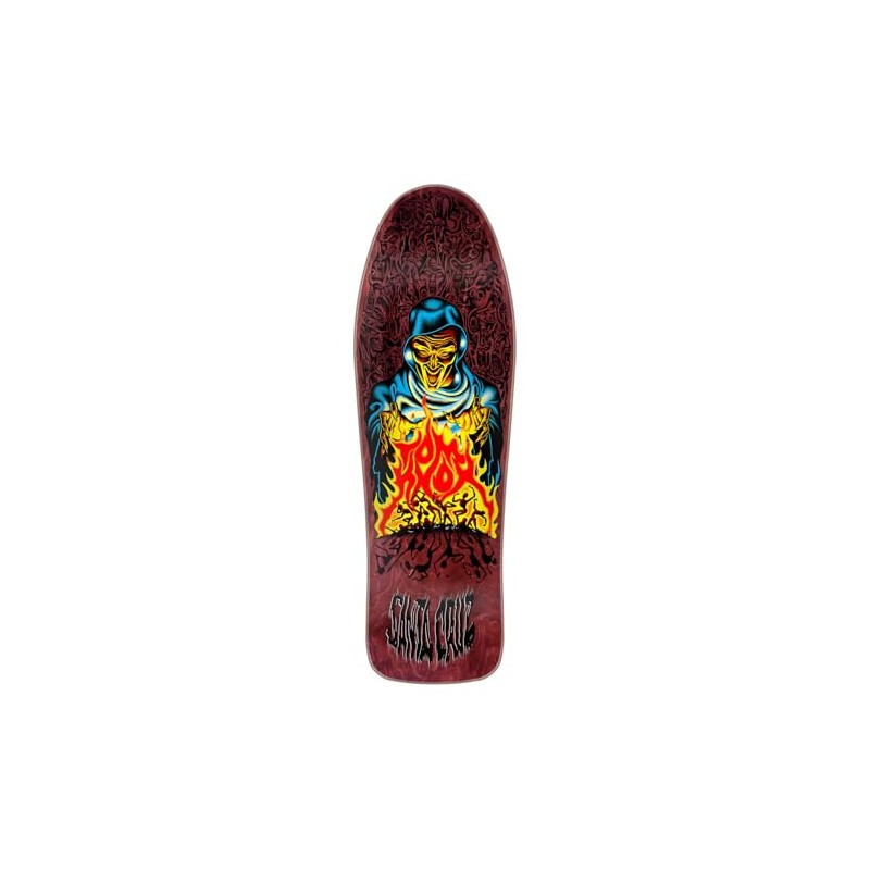 SANTA CRUZ Knox Firepit Reissue 10.0in x 31.3in Skateboard Decks