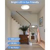 TOOWELL Rechargeable Motion Sensor Ceiling Light: Closet Lights Motion Sensored,