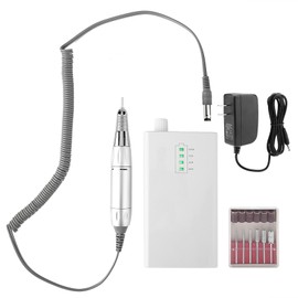 Portable Rechargeable Electric Nail Drill Machine 30000 RPM Cordless Manicure Pedicure Machine