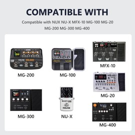KFD 9V 2A Replacement Charger Center Negative for NuX MG-30 NUX NU-X MFX-10 MG-100 MG-20 MG-200 MG-300 MG-400 Versatile MG-30 Modeling Guitar Processor Cerberus NME-3 Integrated Effects Controller