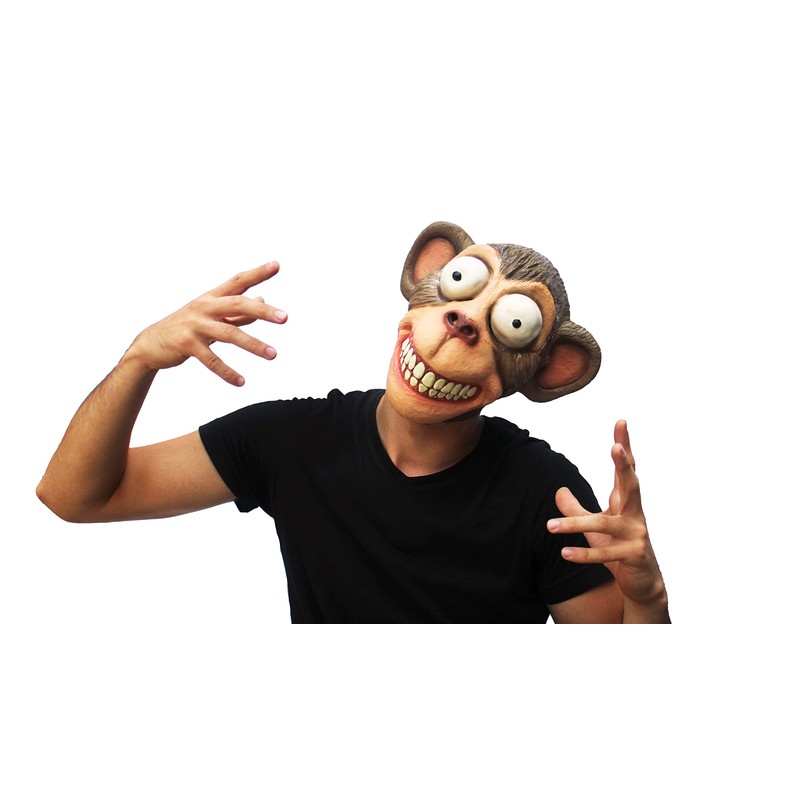 Hoofdmasker (Latex) Chimp