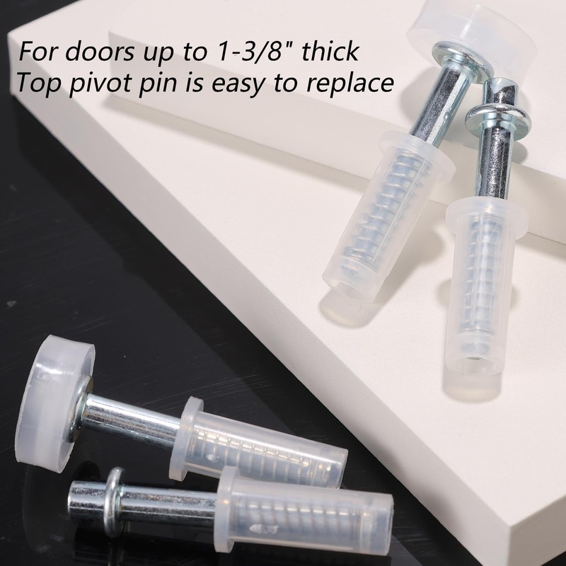 4 Pcs Bi-Fold Door Top Roller Guide Wheel and Top