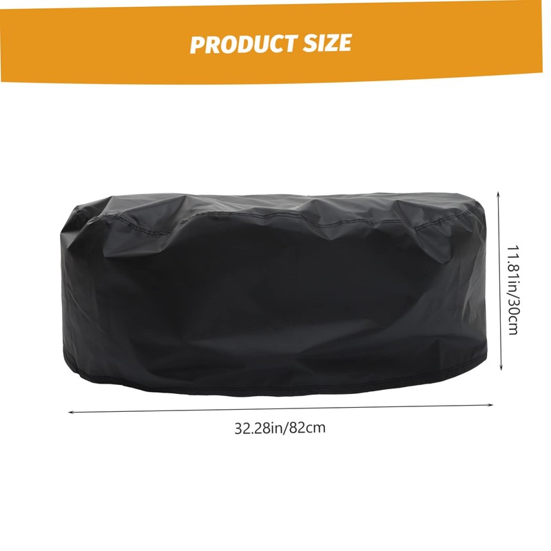 NOLITOY Outdoor Foldable Pool Cover for Round Pools Pet Swimming