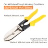 PLATATO 5 Blades Sheet Metal Tools HVAC Tool Duct Crimping